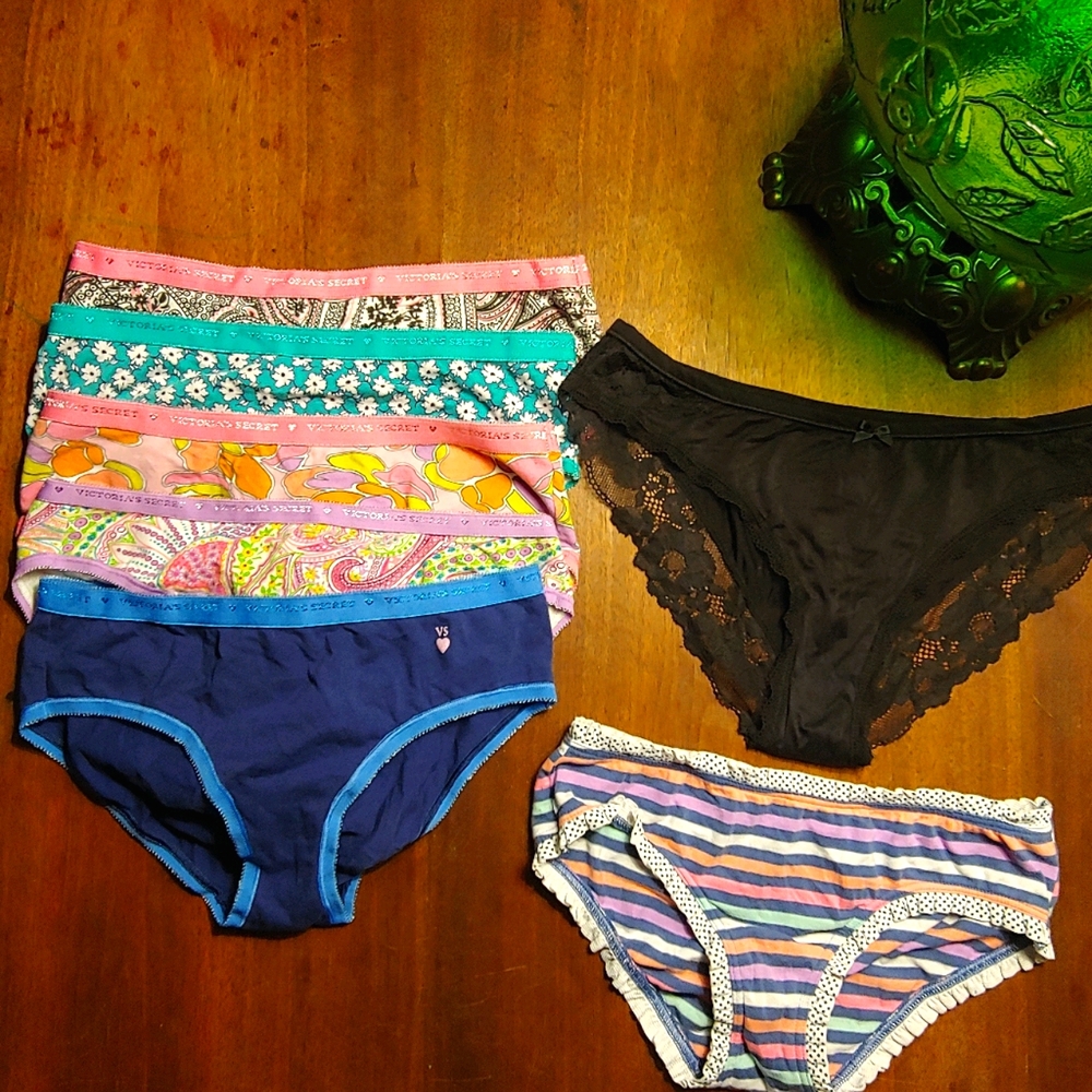 7 pairs of vintage Victoria Secret underwear